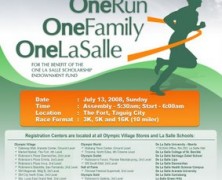 One Run. One Family. One La Salle.